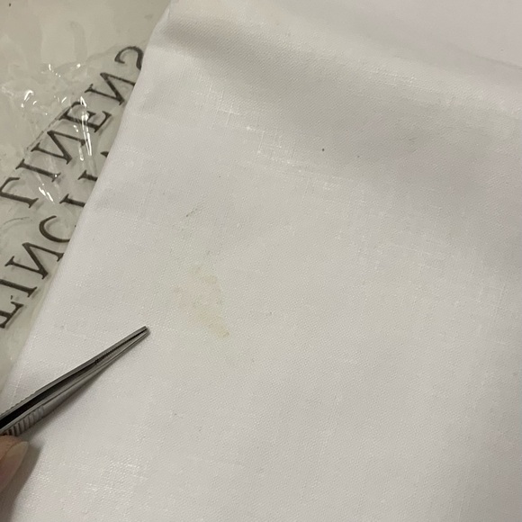 TABLECLOTH & 8 NAPKINS 100% cotton Victorian tatting round 66x66 NEW OLD STOCK - Picture 6 of 12